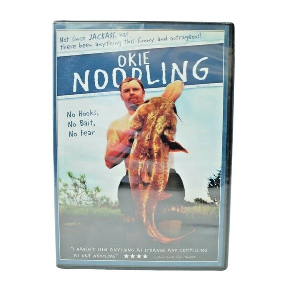 Okie Noodling DVD, 2007 No Hooks No Bait No Fear Catfishing - Picture 1 of 2